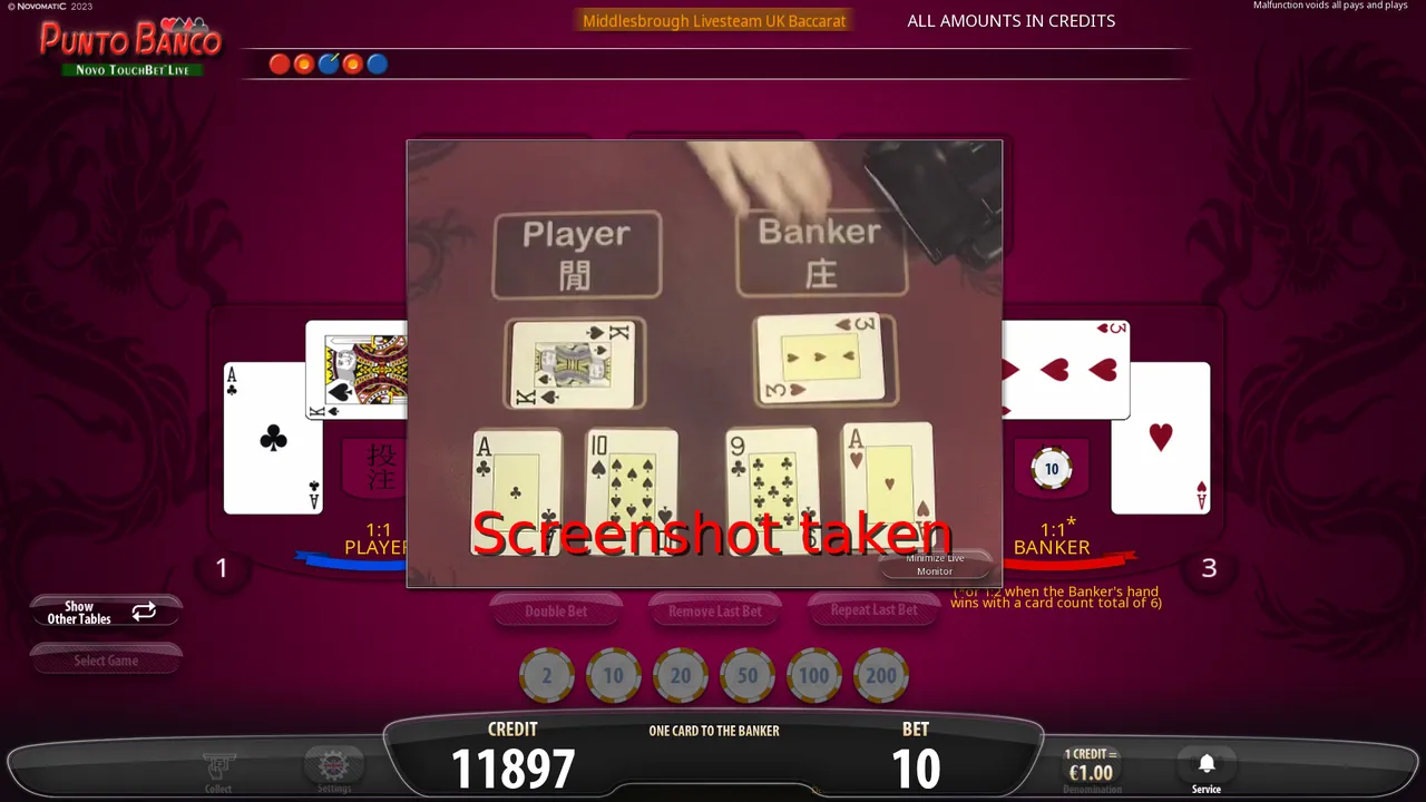 Electronic Baccarat screenshot 8